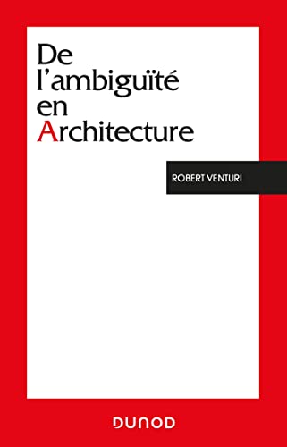 Beispielbild fr De l'ambigut en architecture - 3e d. zum Verkauf von Gallix