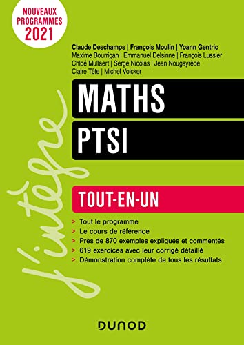 Stock image for Maths PTSI - Tout-en-un: Tout-en-un for sale by Gallix