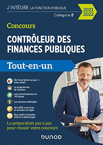 Imagen de archivo de Concours contrleur des finances publiques - catgorie B - tout-en-un (dition 2021/2022) a la venta por LiLi - La Libert des Livres