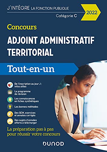 Stock image for Concours Adjoint administratif territorial - Tout-en-un - 2022: Tout-en-un - Externe, interne, 3e voie for sale by Ammareal