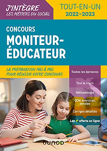 Beispielbild fr Concours Moniteur ducateur - 2022-2023 - Tout-en-un zum Verkauf von medimops