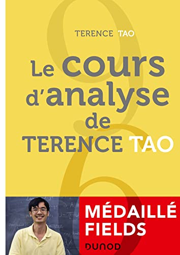 Imagen de archivo de Le cours d'analyse de Terence Tao a la venta por medimops