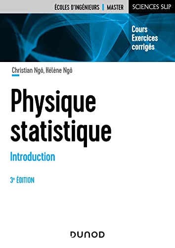 9782100836413: Physique statistique 3e d.: Cours et exercices corrigs