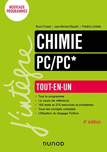 Stock image for Chimie Tout-en-un PC/PC* - 4e d. for sale by Gallix