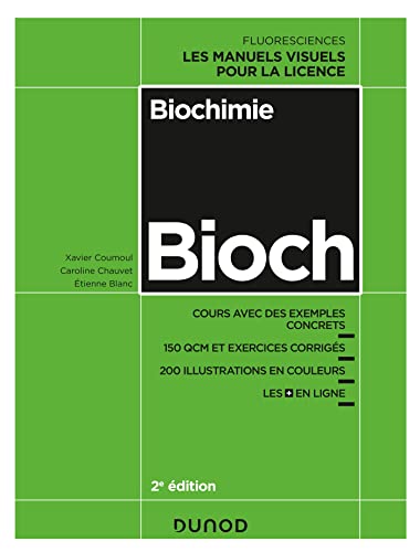 Stock image for Biochimie - 2e d.: Cours avec exemples concrets, QCM, exercices corrigs for sale by Gallix