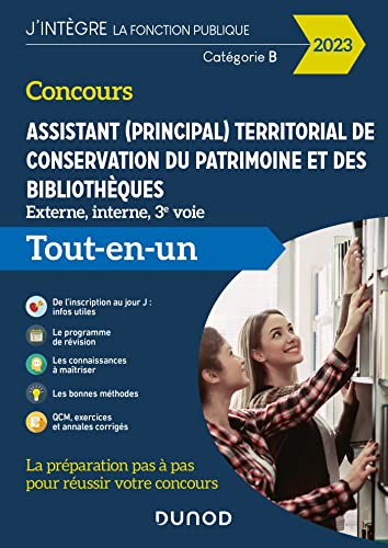 Stock image for Concours Assistant (principal) Territorial De Conservation Du Patrimoine Et Des Bibliothques : Exte for sale by RECYCLIVRE