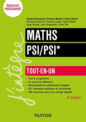 Stock image for Maths Tout-en-un PSI/PSI* - 2e d. for sale by Gallix