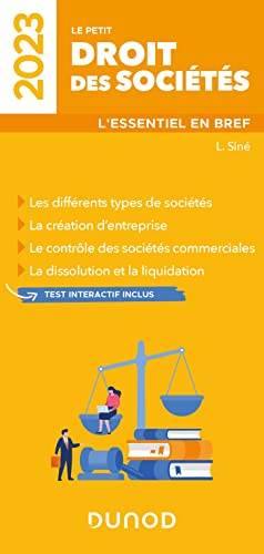 Stock image for Le Petit Droit Des Socits 2023 : L'essentiel En Bref for sale by RECYCLIVRE