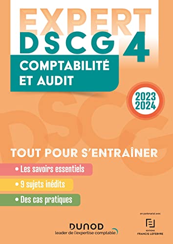 Beispielbild fr DSCG 4 - EXPERT - Comptabilit et audit 2023-2024 (2023-2024) zum Verkauf von Gallix