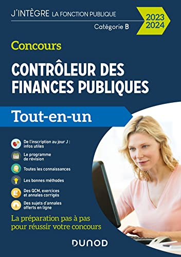 Stock image for Concours Contrleur des finances publiques - 2023-2024: Tout-en-un (2023-2024) for sale by medimops