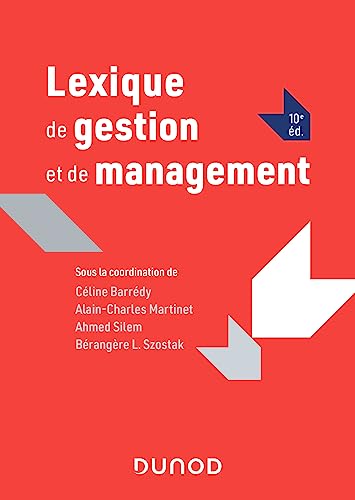Beispielbild fr Lexique De Gestion Et De Management zum Verkauf von RECYCLIVRE