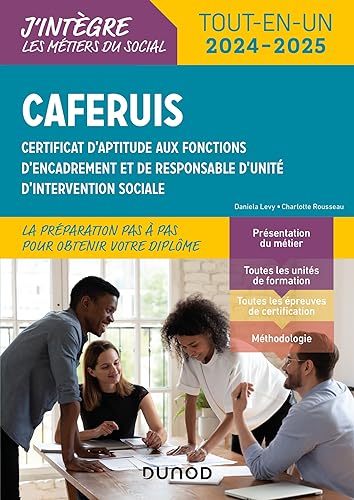 9782100855971: CAFERUIS - Tout-en-un - 9e d.: Certificat d'aptitude aux fonctions d'encadrement et de responsable d'unit d'intervention sociale