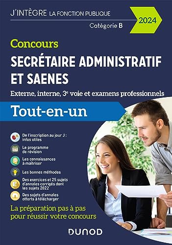 Stock image for Concours Secrétaire administratif et SAENES - 2024: Tout-en-un (2024) [FRENCH LANGUAGE - Soft Cover ] for sale by booksXpress