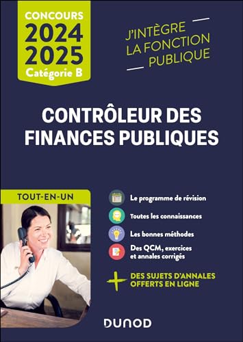 Beispielbild fr Concours Contrleur des finances publiques - 2024-2025: Tout-en-un zum Verkauf von Gallix