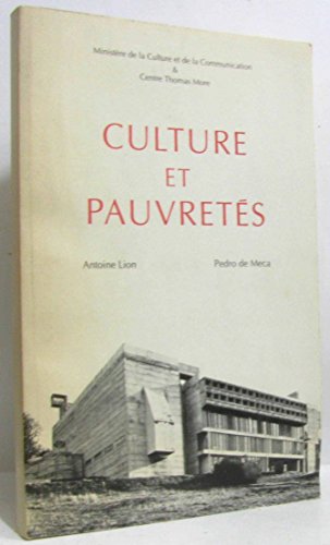 Imagen de archivo de Culture et pauvrets : Actes du colloque tenu  la Tourette (L'Arbresle), 13-15 dcembre 1985 a la venta por Ammareal