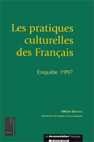 9782110039910: Les pratiques culturelles des franais: Enqute 1997