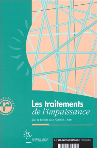 Beispielbild fr Les traitements de l'impuissance zum Verkauf von Ammareal
