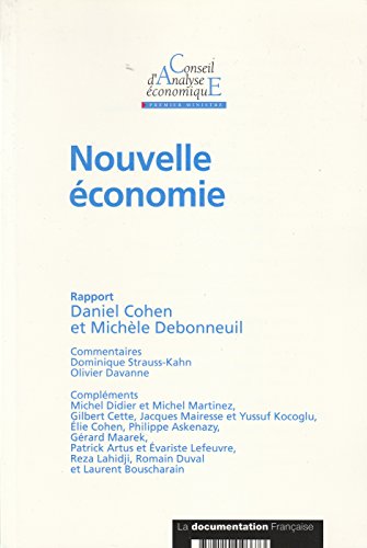 Nouvelle Ã©conomie (9782110046673) by Cohen, Daniel; Debonneuil, MichÃ¨le