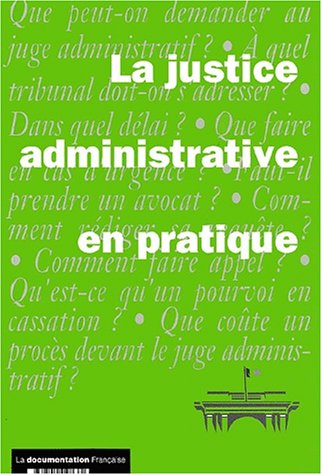 Stock image for La Justice Administrative En Pratique for sale by RECYCLIVRE