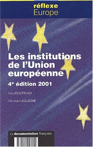 9782110048912: Les institutions de l'Union europenne