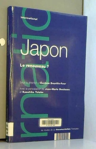 Beispielbild fr Japon. Le renouveau ? zum Verkauf von Ammareal