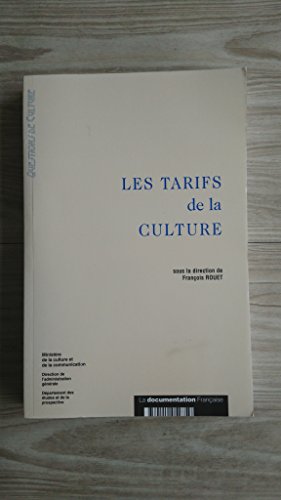 Stock image for Les tarifs de la culture for sale by medimops