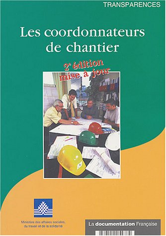 9782110054784: Les coordinateurs de chantier