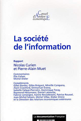Stock image for La socit de l'information for sale by Ammareal