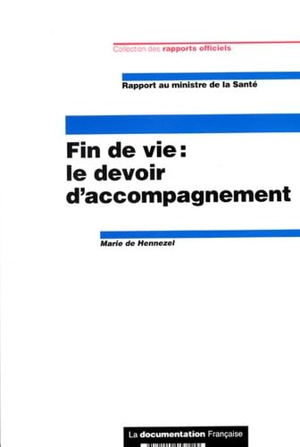 Fin de vie (French Edition) (9782110057129) by Marie De Hennezel