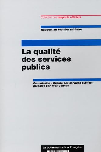 Stock image for La qualit des services publics for sale by medimops