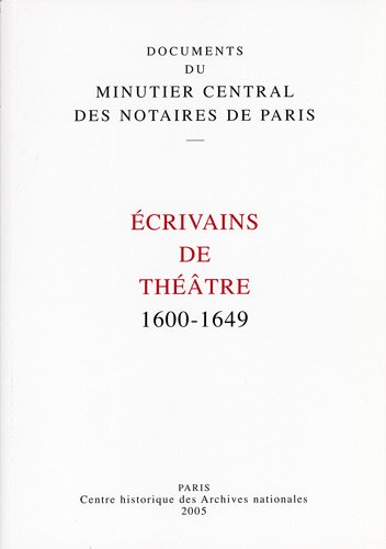 Écrivains de théâtre ( 1600-1649 )