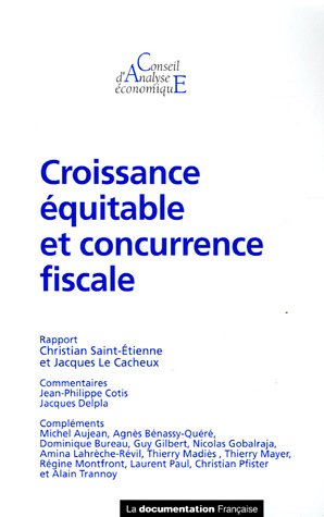 Stock image for Croissance quitable et concurrence fiscale (CAE n.56) for sale by medimops