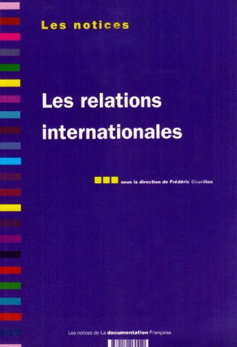 Beispielbild fr Relations internationales zum Verkauf von Ammareal
