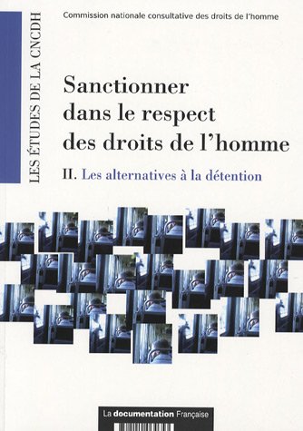 Beispielbild fr Sanctionner dans le respect des droits de l'Homme : Volume 2 : Les alternatives  la dtention zum Verkauf von Ammareal