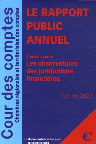 9782110064837: Le rapport public annuel: Pack 3 volumes