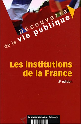 9782110067128: Les institutions de la France