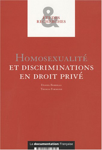 9782110068484: Homosexualit et discriminations en droit priv