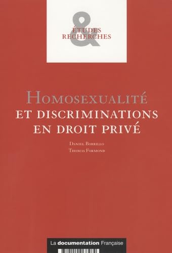 9782110068484: Homosexualit et discriminations en droit priv