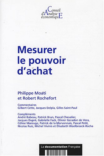 Beispielbild fr Mesurer le pouvoir d'achat (CAE n.73) zum Verkauf von medimops
