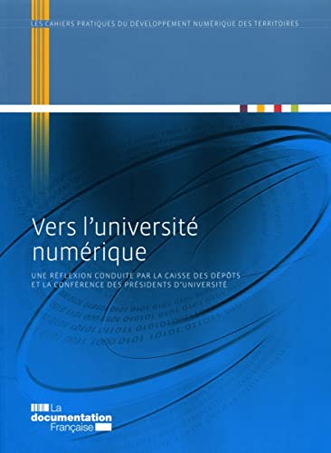 Stock image for Vers l'universit numerique for sale by Ammareal