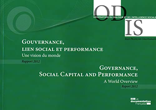 9782110088505: Gouvernance, lien social et performance : une vision du monde: Rapport 2012