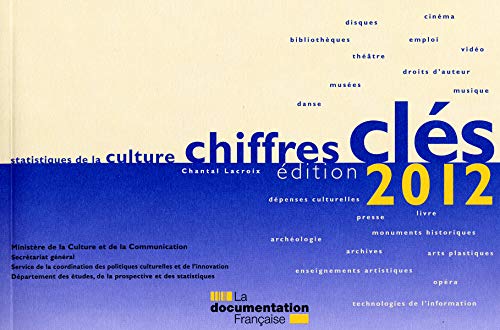 Stock image for Statistiques de la culture : chiffres cls dition 2012 for sale by medimops