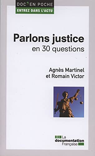 9782110094339: Parlons justice en 30 questions