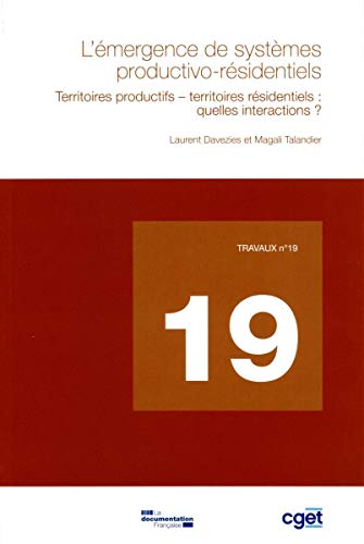 9782110096838: L'mergence de systmes productivo-rsidentiels - travaux n19