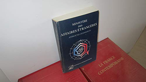 Stock image for Ministre des affaires trangres tome 1 for sale by Librairie Th  la page