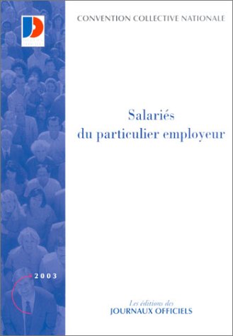 Beispielbild fr Salaris du particulier employeur zum Verkauf von medimops