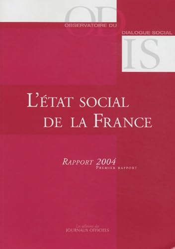 9782110759139: L'tat social de la France: Rapport 2004