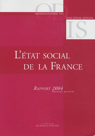 9782110759139: Odis : L'tat social de la France - rapport 2004