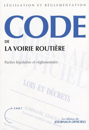 9782110763518: Code de la voirie routire