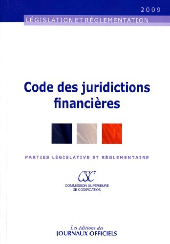 Stock image for Code des juridictions financires Brochure 20040 / Textes mis  jour au 12 mars 2009 for sale by Ammareal
